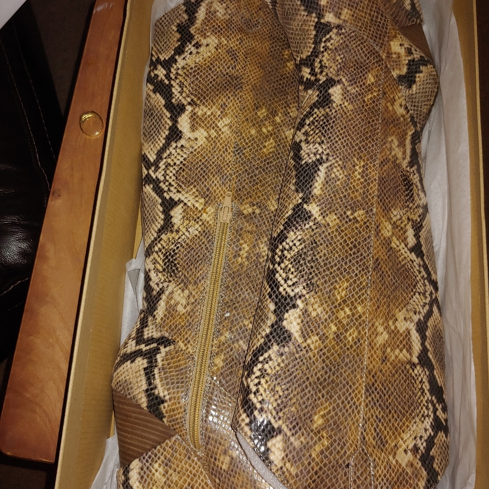 Jessica Simpson knee-hi wedge boots